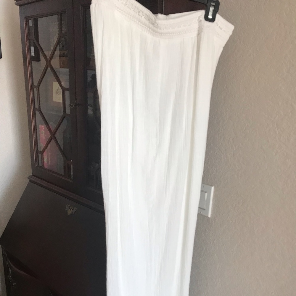 XL Long wide leg fully lined stretchy waist EUC
